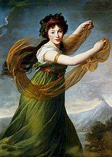 Portrait of Pélagie Sapieżyna-Potocka, Louise Élisabeth Vigée Le Brun, 1794