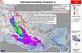 Anticipated inundation from Scenario 3