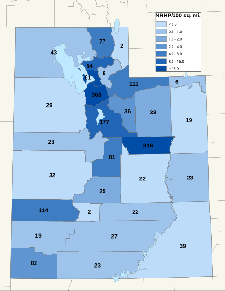 File:NRHP Utah Map.svg