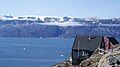 Nuussuaq Peninsula seen from Uummannaq across Sarqarput Strait