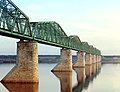 Bridge on the Trans-Siberian Railway in Perm