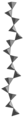 Inosilicate with 5-periodic single chain, rhodonite