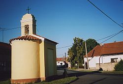 Chapel in the centre of Poštovice