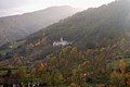 Marienberg Abbey in the fall