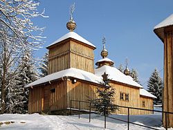 Wooden church in Korejovce