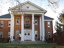 Old Westmoreland County Courthouse in Montross