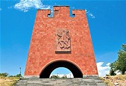 Memorial to the Musa Dagh resistance, Musaler, sculptor Ara Harutyunyan