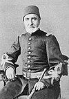 Necip Ahmed Pasha, career officer and composer in French-inspired uniform.