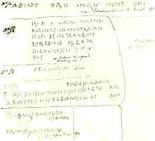 A sketch of Nubian inscriptions