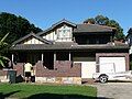 Home combining Federation Bungalow and California Bungalow styles, Yarra Road