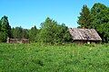 Derelict forest ranger farm on the Alam-Pedja Nature Reserve in Valmaotsa.