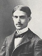 Formal portrait of Stephen Crane taken in Washington, D.C., about March 1896