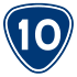 Provincial Highway 10 shield}}