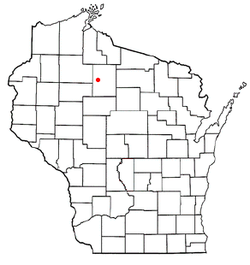 Location of Elk, Wisconsin