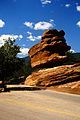 Balanced Rock in the Garden of the Gods