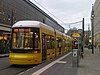 A Bombardier Flexity Berlin at Alexanderplatz in 2008