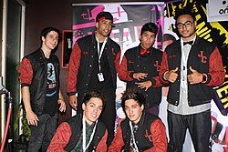 Justice Crew in May 2012