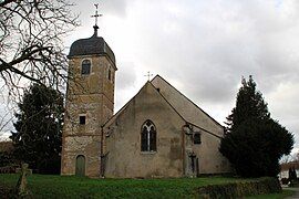 The church in La Chapelle-Saint-Sauveur