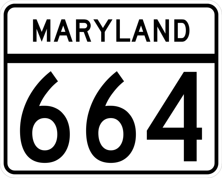 File:MD Route 664.svg