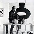 Painter Conrad Marca-Relli in 1982