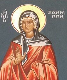 St. Xanthippe of Spain.