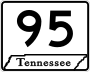 State Route 95 marker