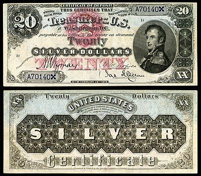 Silver certificate