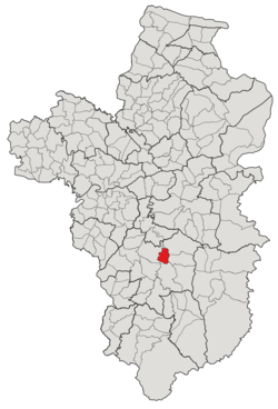 Subdistrict location in Ubon Ratchathani province