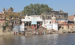 Brahmavart Ghat Picture taken on Shivaratri day shows the pilgrims about to start their two-day austerity trek.