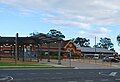 Station building and bus interchange, April 2011