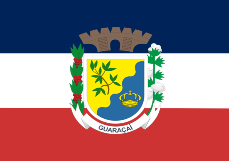 File:Bandeira de Guaraçai.png