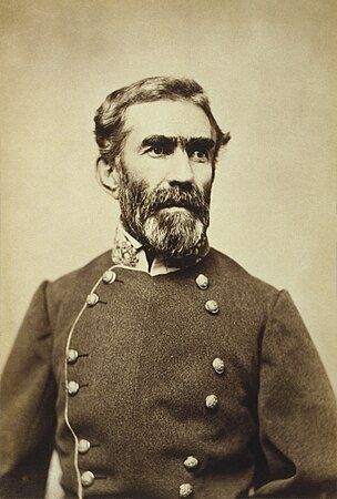 Braxton Bragg (Unknown photographer, restored by Adam Cuerden)