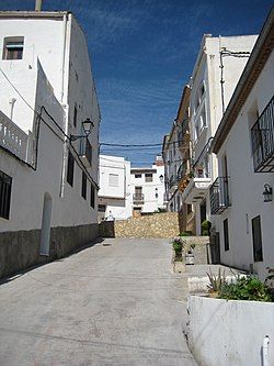 A street of Vallat.