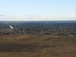 Aerial view of Chókwè