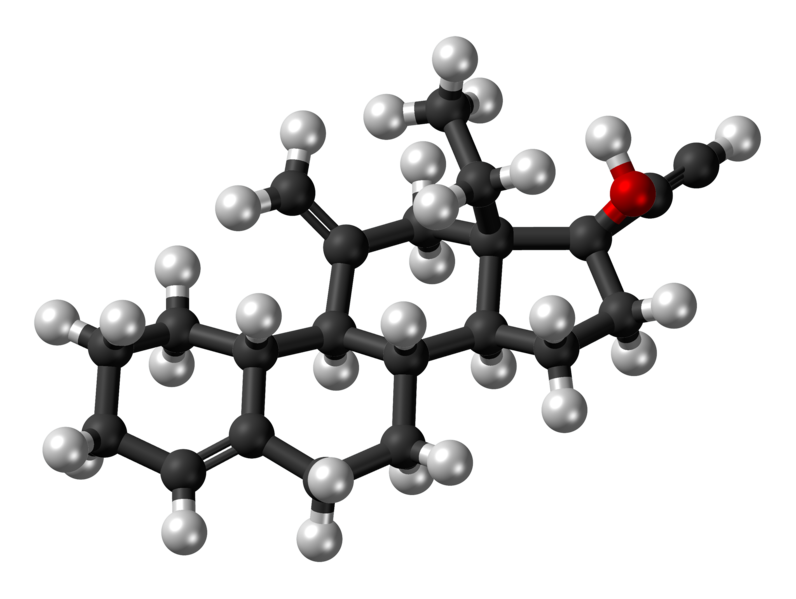 File:Desogestrel molecule ball.png