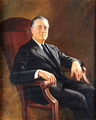 32nd President of the United States Franklin D. Roosevelt (AB, 1903)[126]