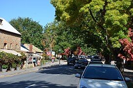 Hahndorf is a German settlement in the Adelaide Hills.