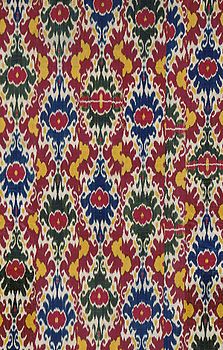 Ikat, Bukhara or Samarkand, mid-19th century