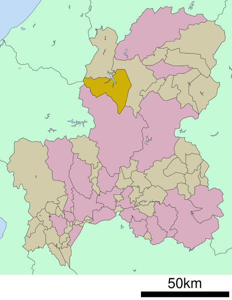 File:Map.Shokawa-Vill, Gifu.svg