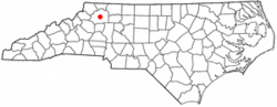 Location of Fairplains, North Carolina