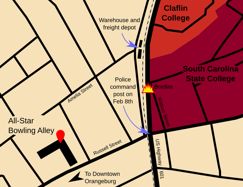 File:Orangeburg Massacre Map.svg