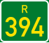 Regional route R394 shield