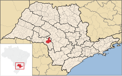 Location in São Paulo state