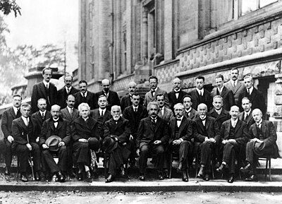 Members of the Solvay Conference 1927