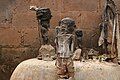 Image 4Vodun altar with several fetishes in Abomey, Benin (West Africa). Credit: Dominik Schwarz More about this picture on West African Vodun...