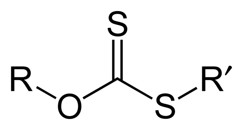 File:Xanthate-ester-2D-general.png