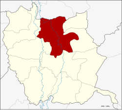 District location in Phichit province