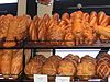 Decorative sourdough bread at Boudin Bakery