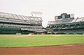 Oakland Coliseum, former home of the Oakland Athletics and Oakland Raiders