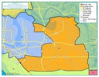 Map of the district